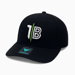 Gorra negra de padel tie break