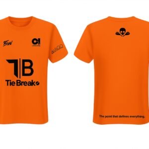 Playera Tie break Naranja