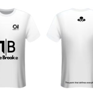 Playera Tie break Blanca